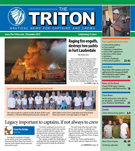 Triton December 2019 Vol. 16, No. 9 by Triton News Network - Issuu