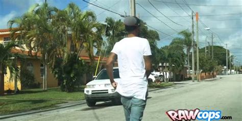 Black Dude Gets Caught In His Neighboorhood By Two Horny Cops That Want To Fuck Him Really Hard