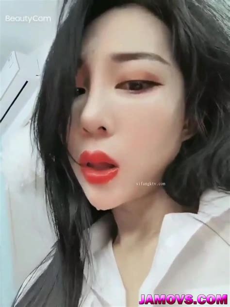 Beautiful Asian Babe Playing On Camera