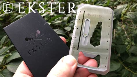 EKSTER Multi Tool Wallet Card Credit Card Multi Tool YouTube