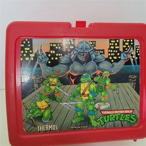 Vintage Tmnt Lunch Box - Etsy