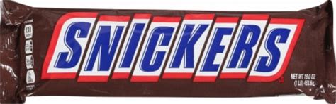 Snickers Christmas Slice N Share Giant Chocolate Candy Bar 16 Oz