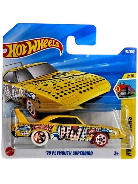 HYX31 Hot Wheels машинка металлическая игрушка коллекционная масштабная модель 70 Plymouth