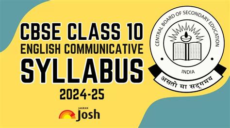 Cbse Class 10 English Communicative Syllabus 2024 25 Download Free Pdf