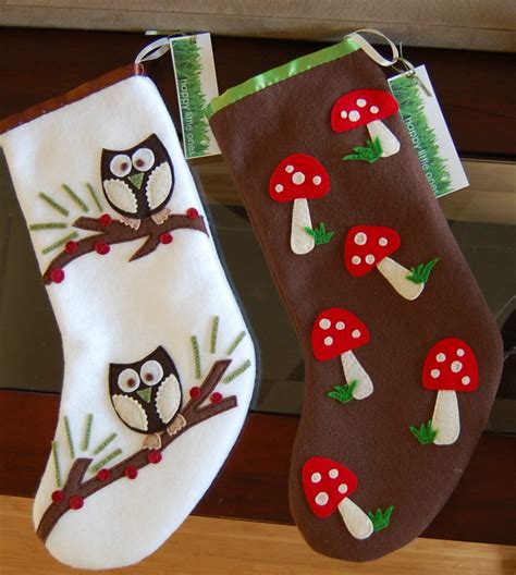 "C" is for Crafty: Felt Christmas Stockings