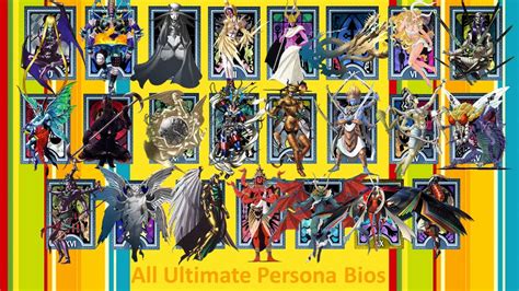 Persona Golden All Ultimate Persona Bios Youtube