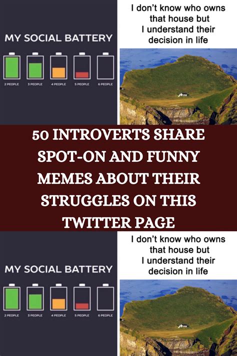 Introverts Share Spot On And Funny Memes About Their Struggles On