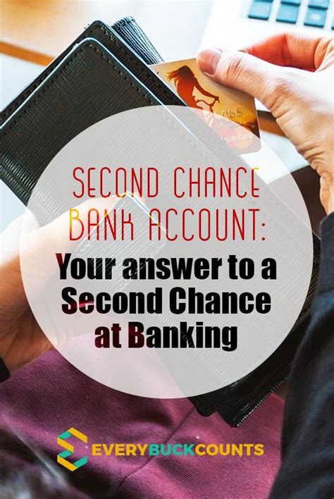 Your Answer To A Second Chance At Banking Banking Accounting Bank