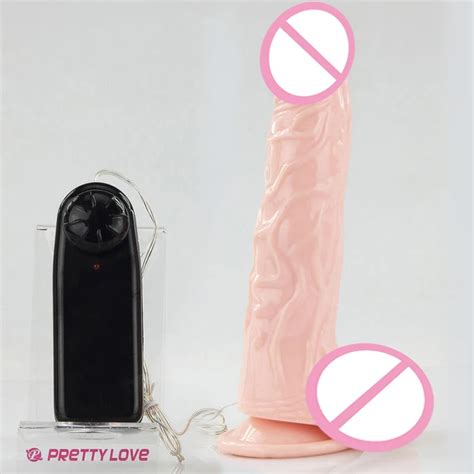 Sex Products Realistic Big Dildos With Suction Cup Multi Function Vibration Silicon Penis Sex
