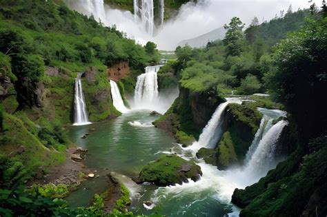 Images De Cascade De Krangsuri T L Chargement Gratuit Sur Freepik