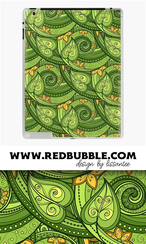 Paisley Print With Vintage Floral Motifs Ipad Case Skin For Sale By