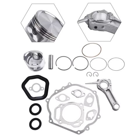 REBUILD SET FOR For GX390 13HP Engine Piston Ring Connecting Rod