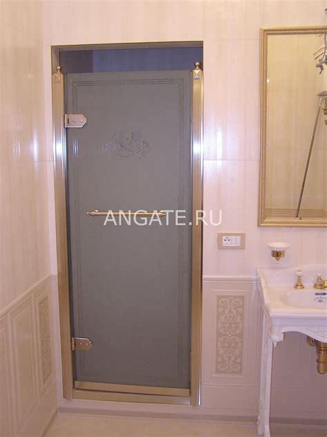 Складная стеклянная дверь для душа | Angate