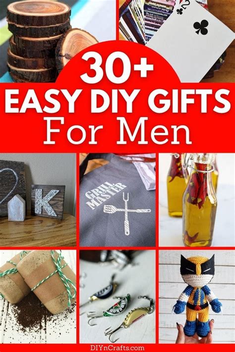 13 Easy Diy Gifts Ideas For Men Artofit