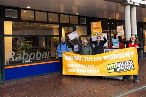 Gooise Actiegroep Milieudefensie Voert Actie Tegen Grootste Vervuilers