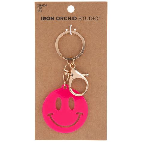 Smiley Face Keychain Hobby Lobby