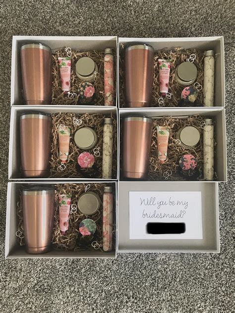 Bridesmaid Proposal Boxes Finished Rweddingsunder10k