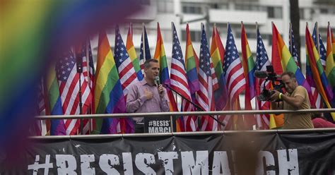 A Mix Of Pride And Anger At Lgbt Rights Marches Across Us Cbs Texas