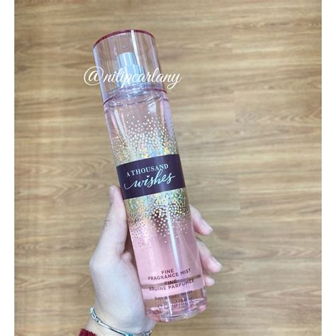 Jual Bbw Bath Body Works Body Mist A Thousand Wishes Ml Shopee