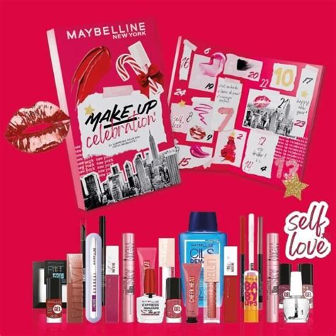 Calendrier De L Avent Maybelline New York Coffret Produits De