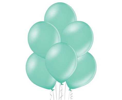 Balony Belbal B105 12cali 30cm miętowy Light Green 446 zielony 100 szt