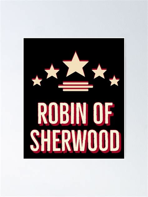 Robin Of Sherwood Poster For Sale By Customfanx Redbubble