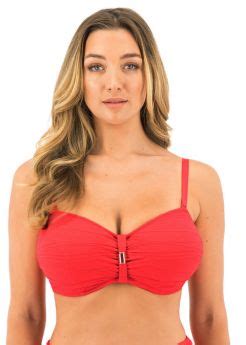 Fantasie Beach Waves Gathered U W Full Cup Bikini Top Clementina