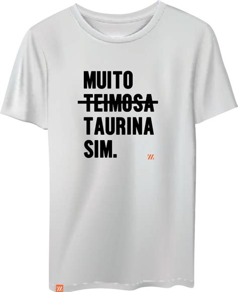 Camiseta Signos Camisa Hor Scopo Touro Camiseta Camisa