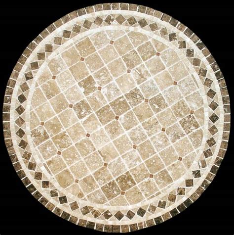 Cartagena Natural Stone Tables Mosaic Stone Tables