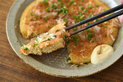 山芋のふわふわ焼きのレシピ作り方：白ごはんcom