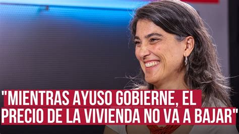 Manuela Bergerot Analiza El Problema De La Vivienda En La Comunidad De