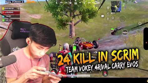 24 KILL TEAM VOKEY 4RIVAL CARRY EVOS KAT SCRIM YouTube