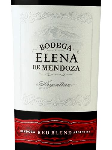 Bodega Elena De Mendoza Red Blend Vivino Us