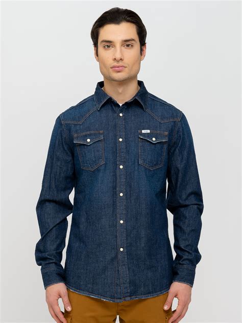 Denim Shirt Regular B1 Uniform Jeans Official