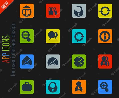 Premium Vector | Black office icons set