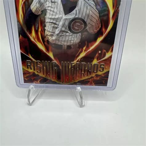 Bowman Chrome Rising Inferno Pete Crow Armstrong Chicago Cubs Ri