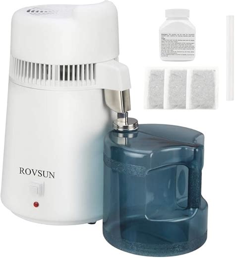 Rovsun Zokop L Countertop Water Distiller Machine Stainless Steel