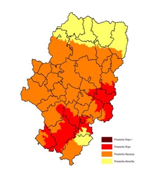 Prealerta Roja Por Riesgo De Incendios Forestales En Parte De Arag N