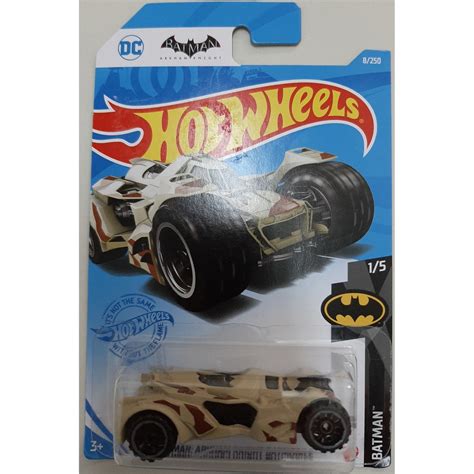 Hot Wheels BATMAN Arkham Knight Batmobile Shopee Brasil
