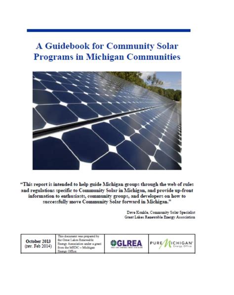 Community Solar Boosts Renewable Energy In Michigan Oakelectricblog