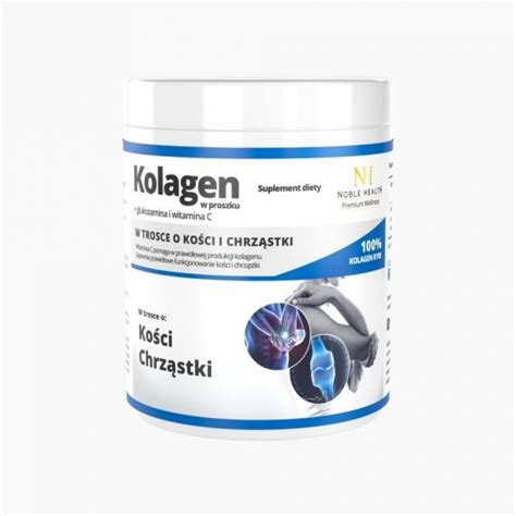 Noble Health Kolagen W Proszku Glukozamina I Witamina C 100 G Cena