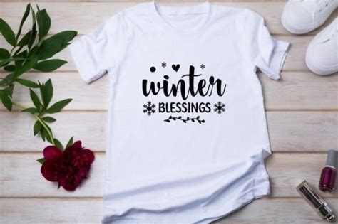 Winter Blessings Beautiful Design Graphic by sahamilon125 · Creative ...