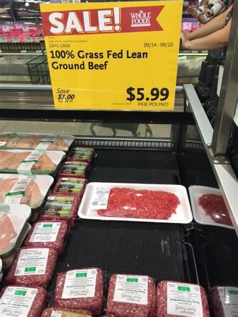 100 Grass Fed Beef Sale At Whole Foods All Natural Savings