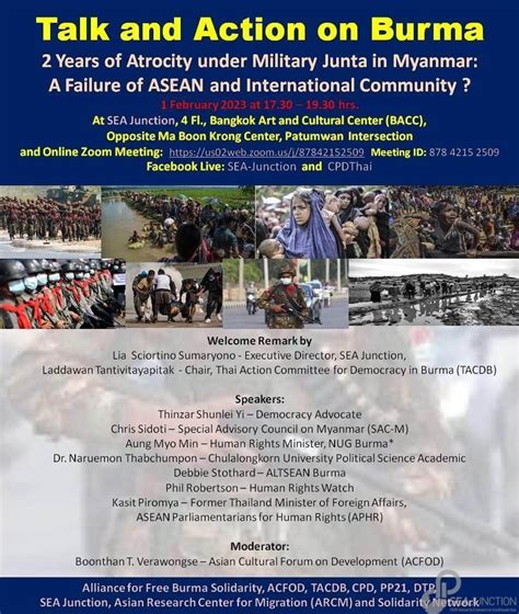Talk and Action on Burma — 2 Years of Atrocity under Military Junta in ... 