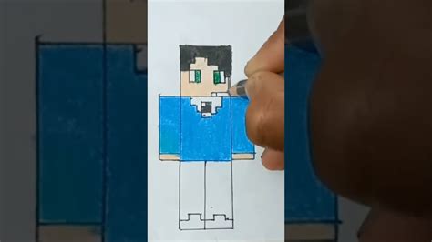 I.M.Bixu Minecraft Skin Drawing|Art World #shorts #Day7 #10DaysChallenge #AlgrowChallenge # ...