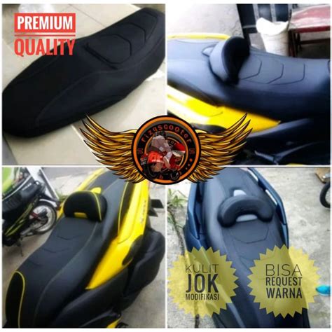 Jual Cover Kulit Jok Xmax New Xmax Old Custom Modifikasi Kulit Jok