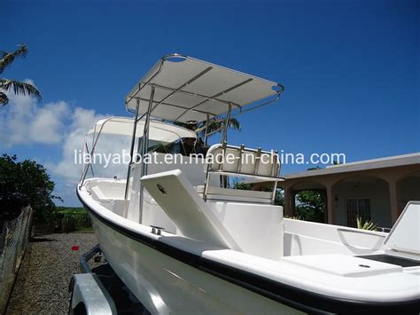 Ce Approved M Panga Boat Ft Fiberglass Sport Fishing Boat China