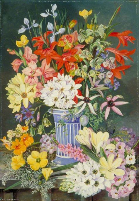 Reproducciones De Bellas Artes Old Dutch Vase And South African Flowers