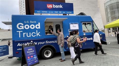 U S Bank Good Truck Delivers Treats And Local Business Sup