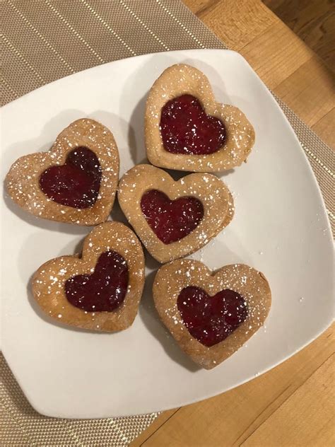 Heart Shaped Butter Cookies Buffet Food Junk Food Snacks Food Obsession